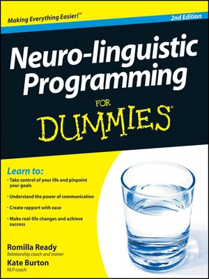 cover image of Neuro-linguistic Programming For Dummies
